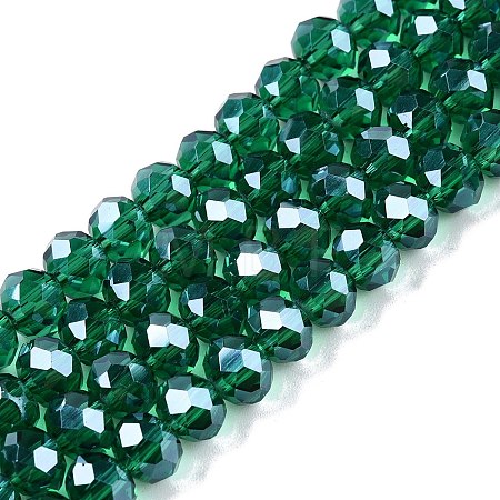 Electroplate Glass Beads Strands LS-EGLA-A044-T6mm-A18-1
