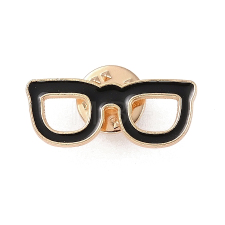 Teacher's Day Theme Rack Plating Light Gold Alloy Brooches JEWB-Z016-01KCG-08-1