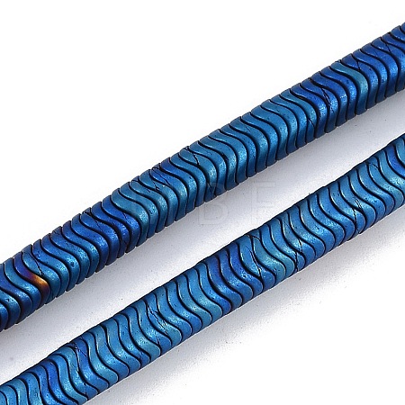 Electroplated Synthetic Non-magnetic Hematite Beads Strands G-H020-M01-25-1