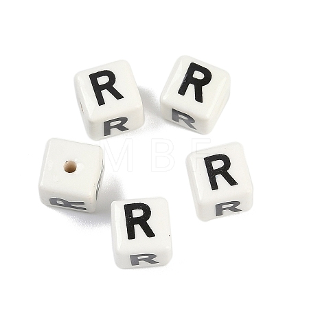 Porcelain Beads X1-PORC-R003-08R-1