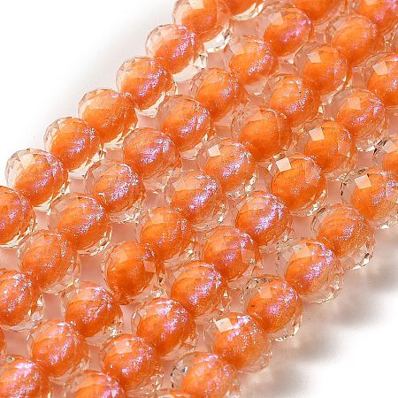 Resin Beads Strands GLAA-T035-01E-1