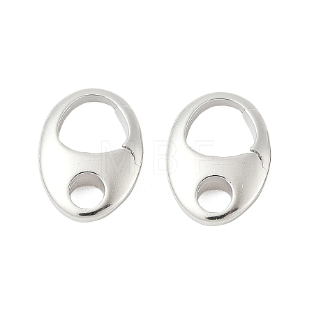 925 Sterling Silver Spring Gate Rings STER-S012-06P-1