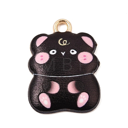 Printed Alloy Pendants AL-CBAD39A-07C-1