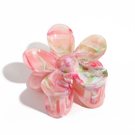 Gradient Color Plastic Claw Hair Clips PW-WGBEE53-07-1
