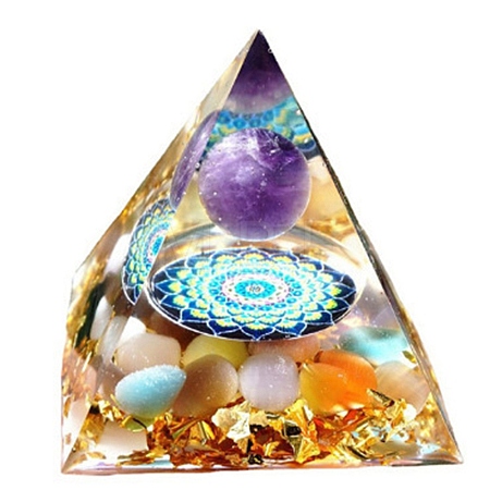 Orgonite Pyramid Resin Energy Generators PW-WG9ADEB-02-1