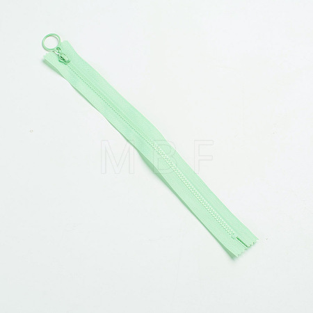 Resin Close End Zippers FIND-WH0052-44B-1