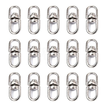 Alloy Double Eye Swivel Clasps LS-X-PALLOY-E385-14P-1