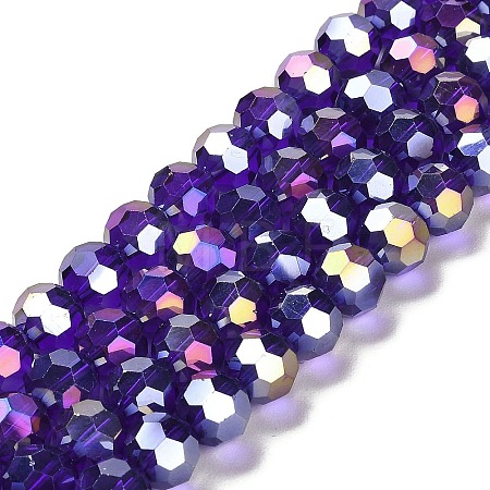 Transparent Glass Beads EGLA-A035-T10mm-B06-1