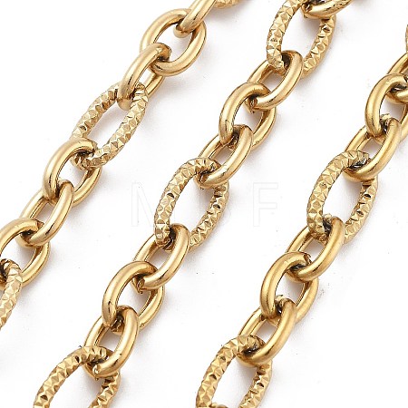 304 Stainless Steel Link Chains CHS-U002-01G-1