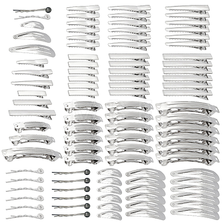 Iron Alligator & Snap Hair Clip Findings IFIN-PH0024-60P-1