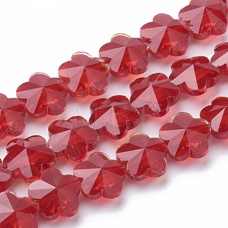 Transparent Glass Beads GLAA-Q066-10mm-C13-1