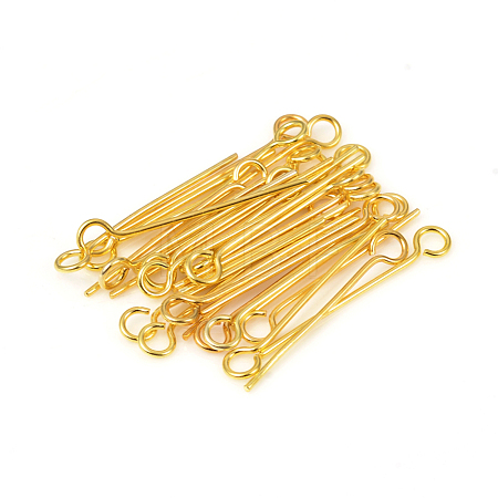 304 Stainless Steel Eye Pins STAS-L244-03B-G-1