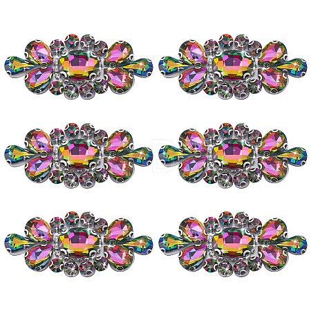 6Pcs Glass Rhinestone DIY-WR0001-11A-1