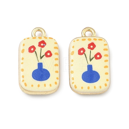 Printed Alloy Pendants PALLOY-P319-07J-03-1