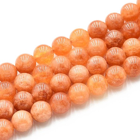 Natural Quartz Beads Strands G-N355-10mm-44-1