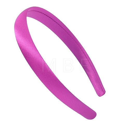 Solid Color Satin Cloth Hair Bands PW-WG159DF-06-1