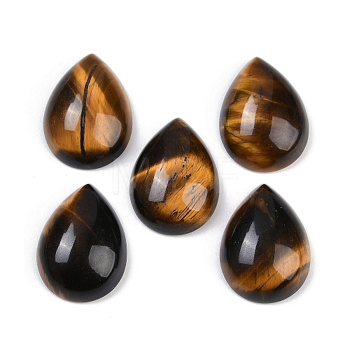 Natural Tiger Eye Cabochons G-H094-01A-03AB-1