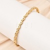 304 Stainless Steel Rhinestone Hinged Bangles for Women BJEW-B168-03B-G-1