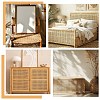 Natural Rattan Wicker AJEW-WH0410-271C-6