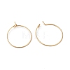 316L Surgical Stainless Steel Hoop Earring Findings STAS-G229-07G-04B-1