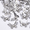 Brass Filigree Pendants X-KK-R082-07P-1