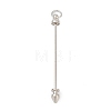 Alloy Bar Beadable Keychain for Jewelry Making DIY Crafts KEYC-A015-01P-1