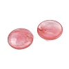 Cherry Quartz Glass Cabochons G-H1596-FR-25mm-27-2