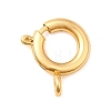 Brass Spring Ring Clasps KK-D407-20G-C-1