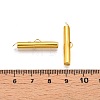 Iron Slide On End Clasp Tubes IFIN-R212-2.5cm-G-3