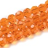Transparent Glass Beads EGLA-A035-T6mm-D05-1