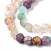 Natural Mixed Gemstone Beads Strands G-D080-A01-02-06-3