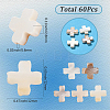 60Pcs Natural Freshwater Shell Beads SSHEL-SC0001-41-2
