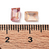 Electroplate Glass Rhinestone Cabochons RGLA-M016-G03-AM-3