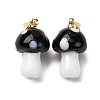 Handmade Lampwork Pendants LAMP-S069-08G-06-1