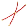 Adjustable Round Braided Microfiber Leather Cord Bracelet Making LS-KK-CBAC260-01G-29-2