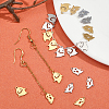 20Pcs 4 Style 304 Stainless Steel Charms STAS-CA0001-95-5
