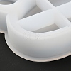 DIY Cat Footprint Plate Silicone Molds DIY-I057-04-4