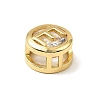 Brass Micro Pave Cubic Zirconia Multi-Strand Links KK-C111-01G-E-2