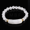 Natural Quartz Crystal Beads Stretch Bracelets BJEW-T022-04P-2