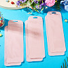 50Pcs PP Plastic Watchband Storage Resealable Bags ABAG-TADJ0003-01C-4