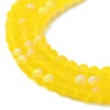 Transparent Glass Beads Strands X1-EGLA-A034-T4mm-MB17-4