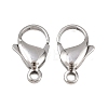 Tarnish Resistant 304 Stainless Steel Lobster Claw Clasps STAS-G035-H-1