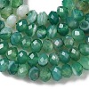 Natural Banded Agate Beads Strands G-D344-A34-05-5