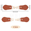 PU Imitation Leather Sew on Toggle Buckles DIY-WH0292-52-2