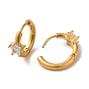 Golden 304 Stainless Steel Hoop Earrings EJEW-K271-01C-G-2