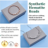 9 Styles Electroplate Non-magnetic Synthetic Hematite Beads Strands G-BC0001-43-4