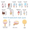 Resin Decoden Cabochons CRES-SC0001-19-2