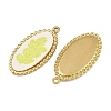304 Stainless Steel & Embroidered Pendants SA-CBA1ED9-10G-2