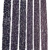 Electroplate Glass Beads Strands EGLA-A044-P4mm-B11-2