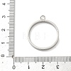304 Stainless Steel Open Back Bezel Pendants STAS-B126-06E-P-3